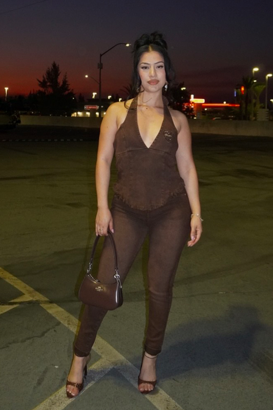 Cafecito Skinny Jean - Coco Brown