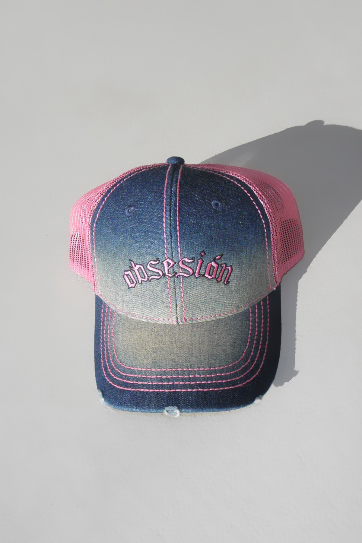 Obsesión Denim Trucker Hats