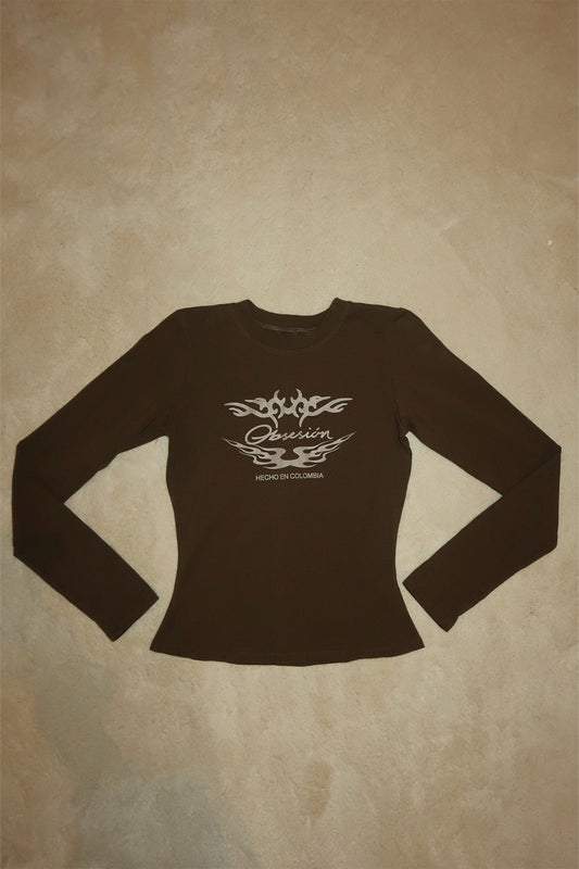 Obsesión Tattoo Long-Sleeve Tee