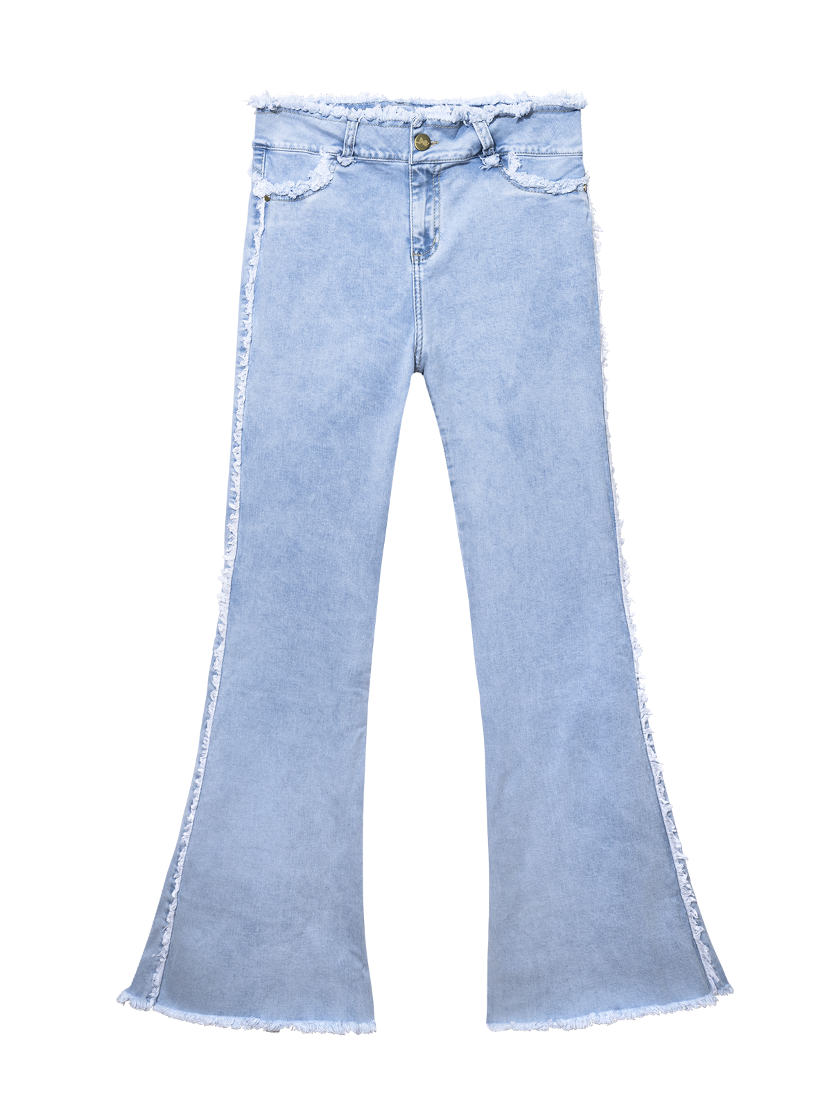 Corazoncito Bootcuts - Baby Blue
